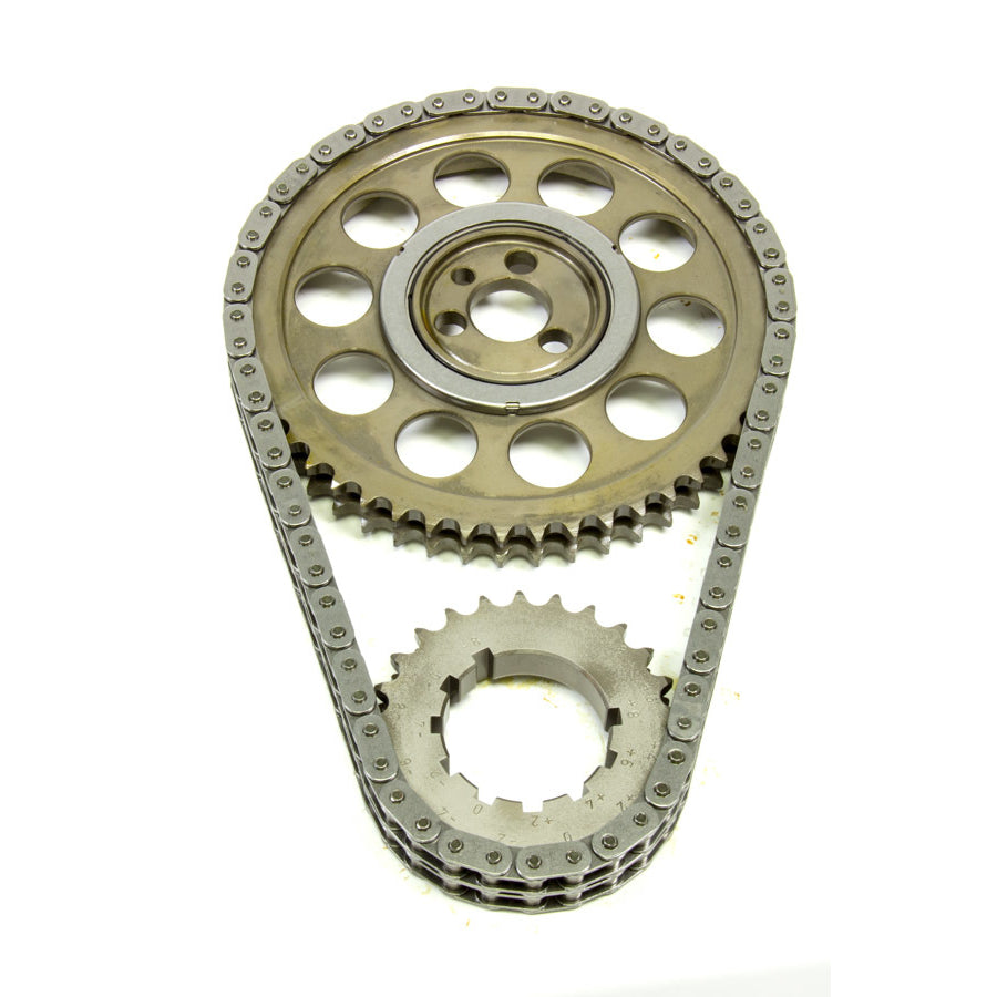 Rollmaster / Romac Gold Series Double Roller Keyway Adjustable Timing Chain Set - Keyway Adjustable