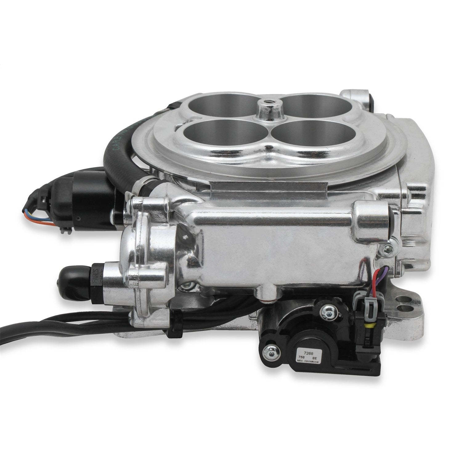 Sniper EFI Fuel Injection - Throttle Body - Square Bore - In-Tank Fuel Pump - Polished