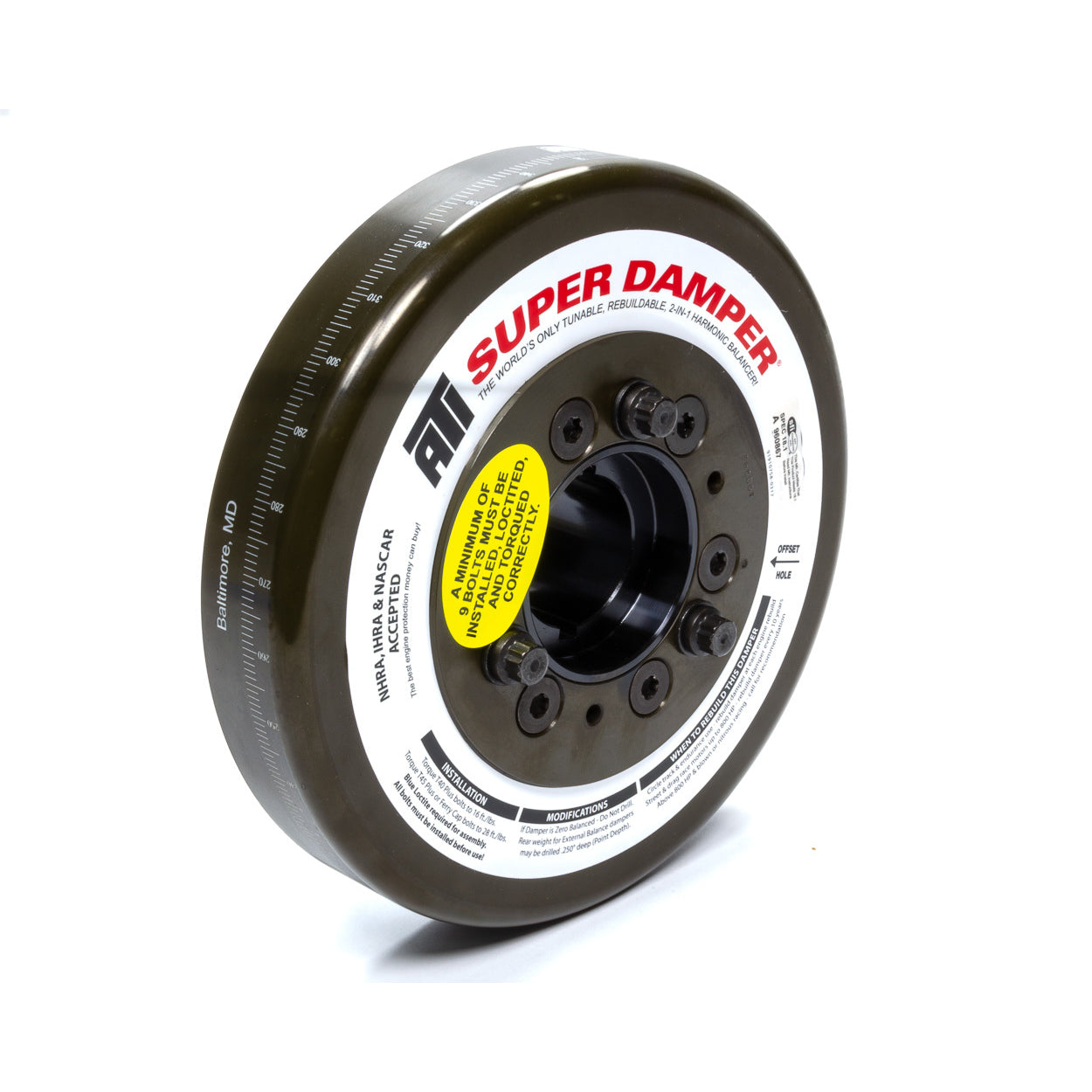 ATI Products BBC 8.074 Harmonic Damper -SFI