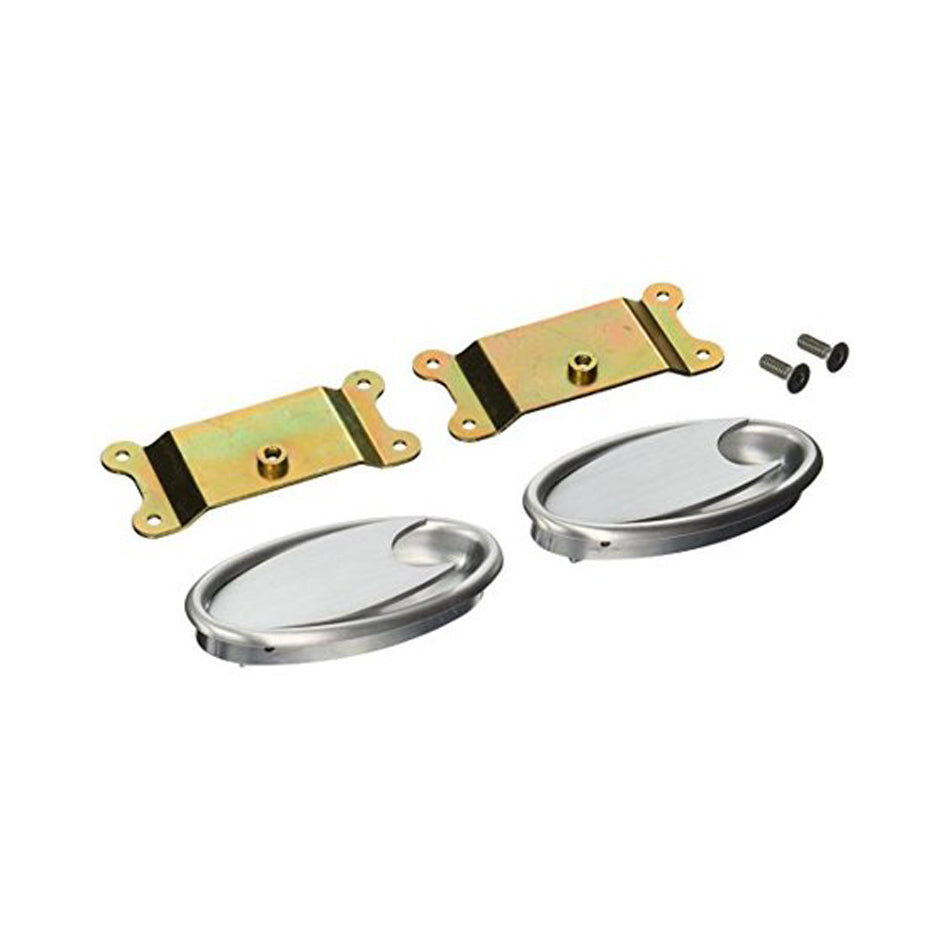 Lokar Interior Door Handles - Cable - Aluminum - Polished - Universal (Pair)