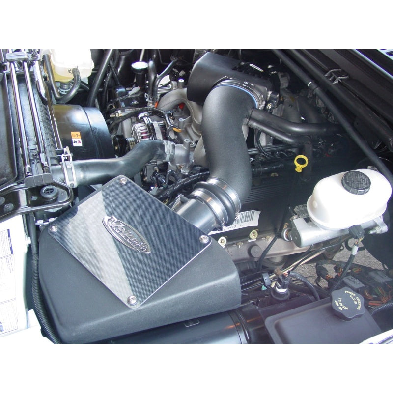 Volant Closed Box Air Intake - Reusable Oiled Filter - Black - Ford V10 - Ford Fullsize SUV / Truck 1999-2005