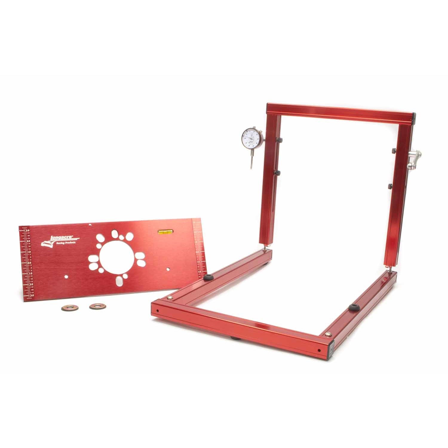Longacre Universal Bump Steer Gauge w/ Billet Plate