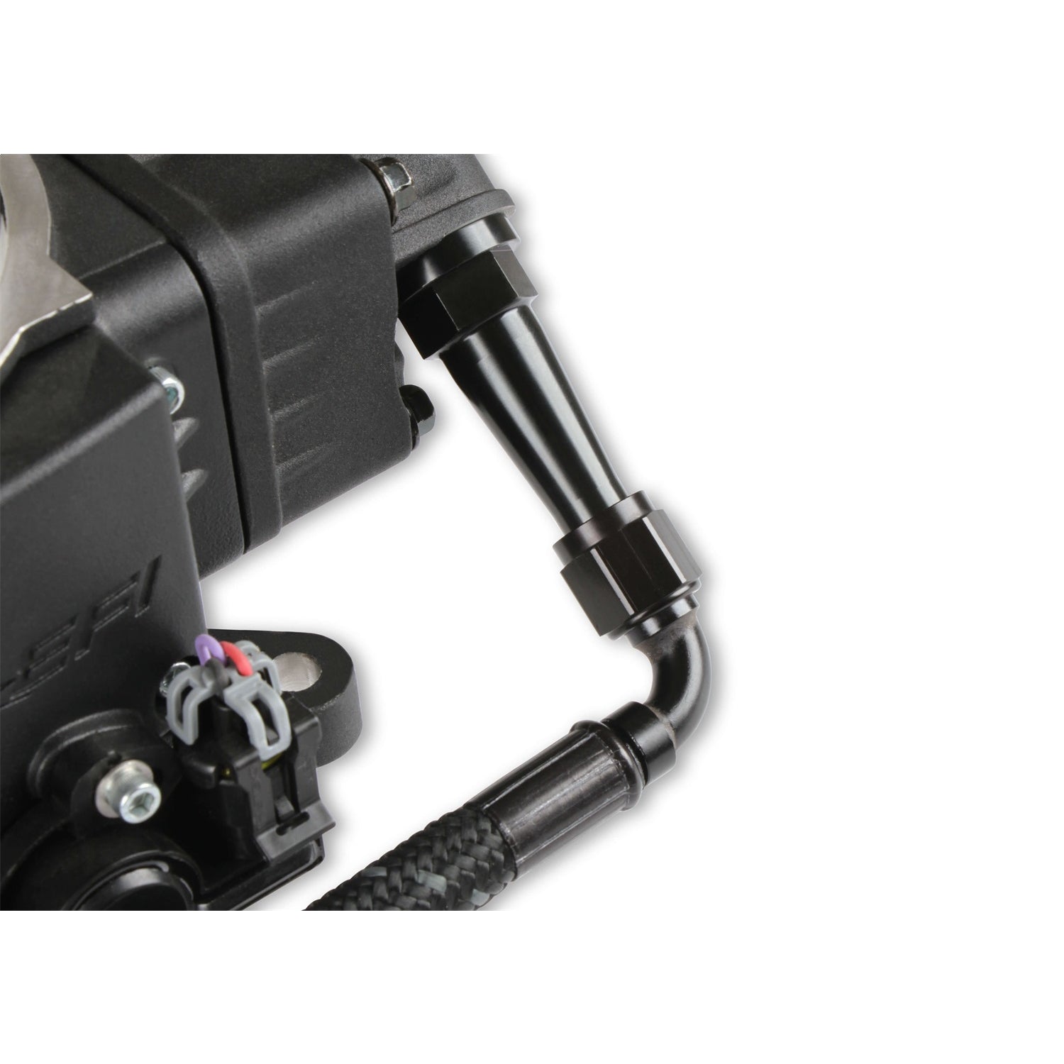 Holley Sniper EFI EFI Stealth Fuel Line - 6 AN Braided Stainless - Pressure Regulator