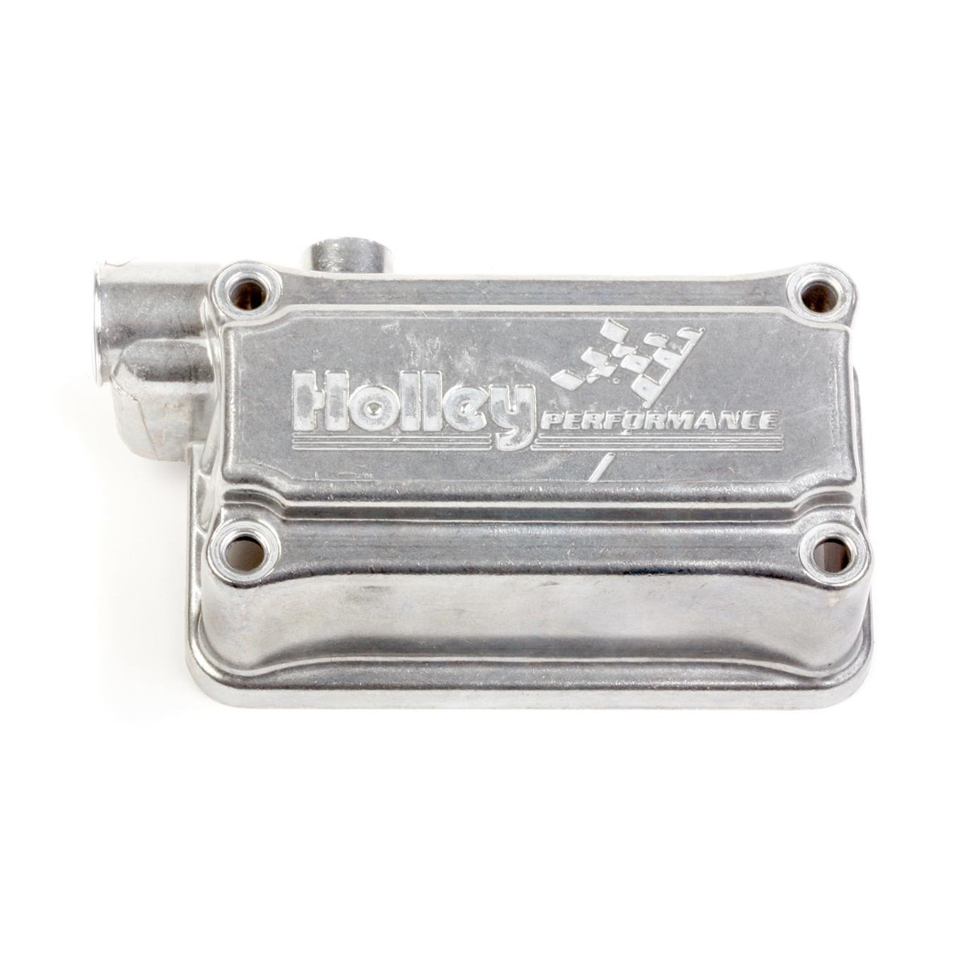 Holley Side Hung Zinc Carburetor Fuel Bowl - Zinc - Tumble Polished - Secondary - Holley 4160 Carburetors