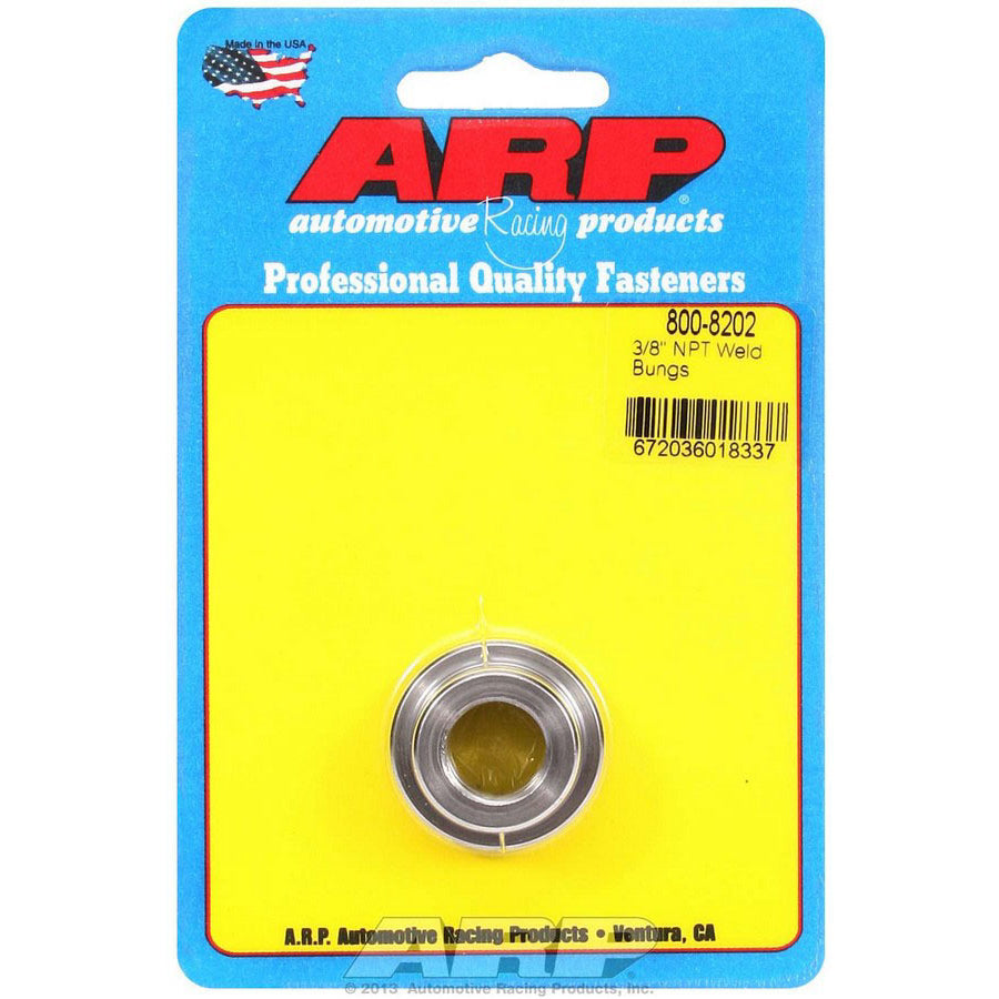 ARP 3/8" NPT Female Bung Weld-On Steel Natural - Each