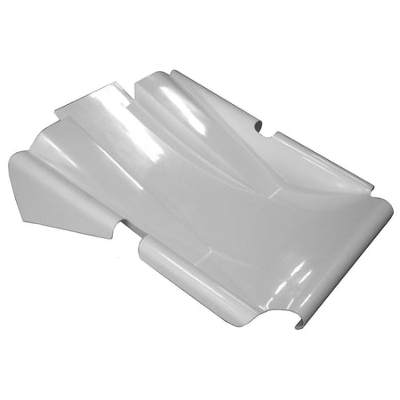 Triple X Sprint Car Dual Duct Clean Air Nose - Standard Height - White