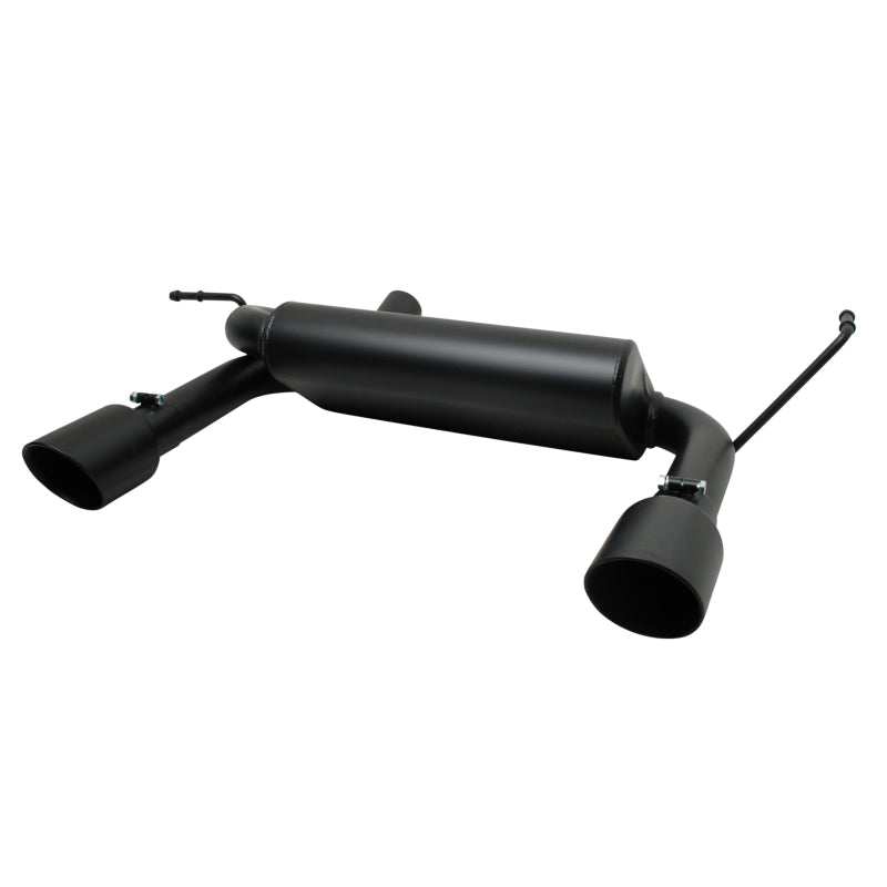 Gibson Cat-Back Dual Split Exhaust System Black Ceramic