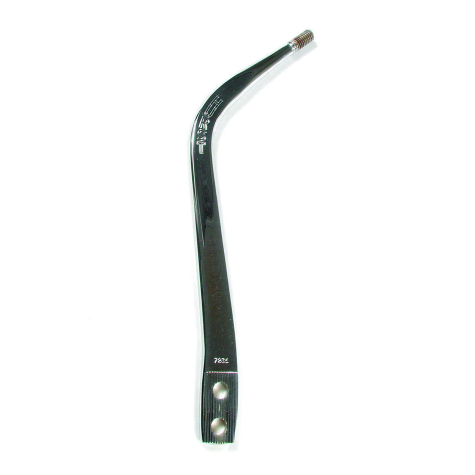 Hurst Competition Plus Single Bend Shifter Stick - 11.125 in - 3/8-16 in Thread - Chrome - Hurst Manual Shifters