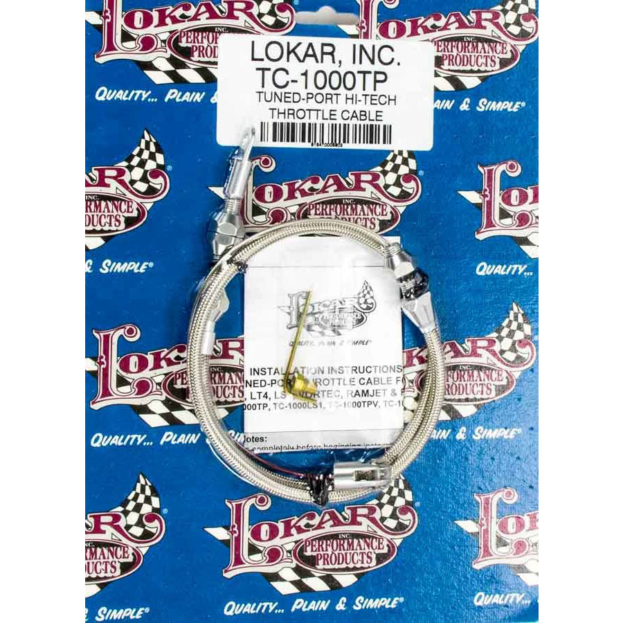 Lokar Hi-Tech Throttle Cable - 2 Ft. Long