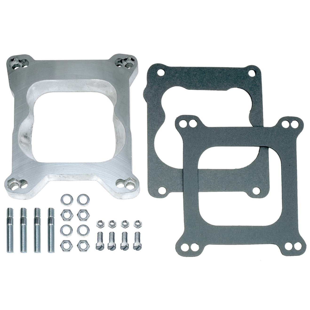 Trans-Dapt Aluminum Carburetor Adapter - Holley 4 BBL to Quadrajet Base - 3/4" Tall
