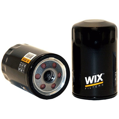 Wix Canister Oil Filter - Screw-On - 4.828 in Tall - 3/4-16 in Thread - 21 Micron - Black