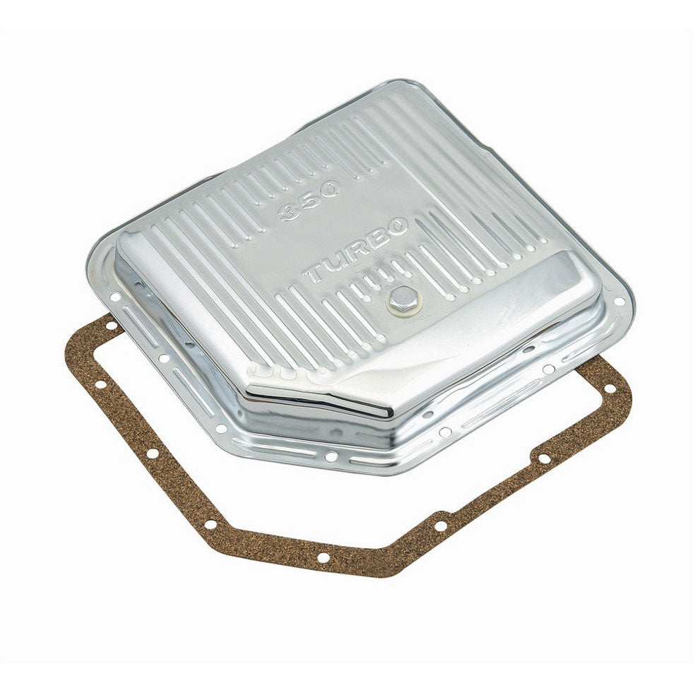 Mr. Gasket Transmission Oil Pan for GM TH350 - Chrome