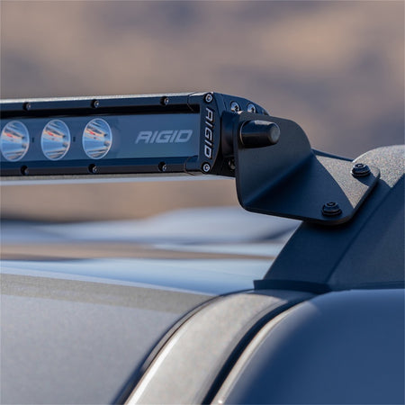 Rigid Industries Roof Light Bar Mount - Stainless - Black - Ford Compact SUV 2021 (Pair)