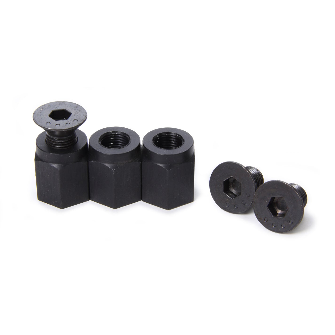 MPD Brake Rotor Adapter - Aluminum - Black - MPD Sprint Hubs