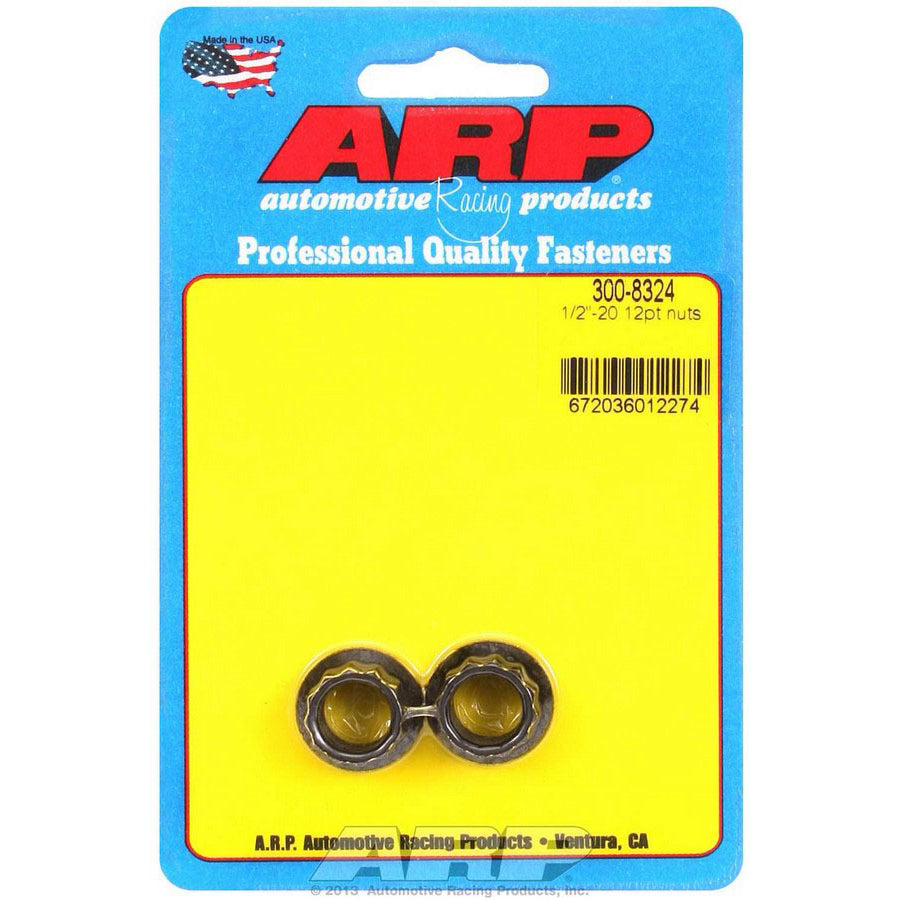 ARP 1/2-20 12 Point Nuts (2)