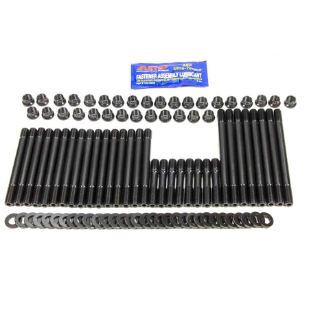 ARP Cylinder Head Stud Kit - 12 Point Nuts - Chromoly - Black Oxide - Undercut - Aftermarket Head - Big Block Chevy 235-4703