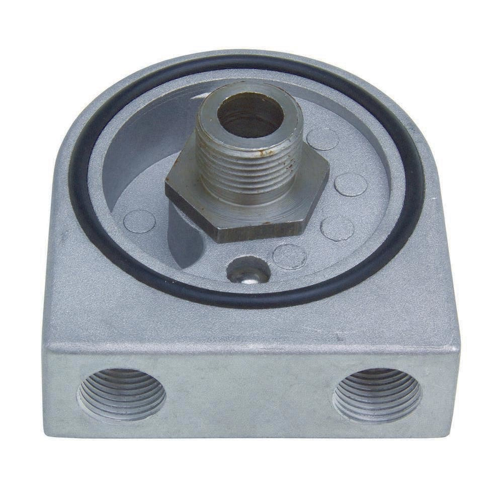 Trans-Dapt Sandwich Oil Cooler Adapter - 13/16-16 in Center Thread