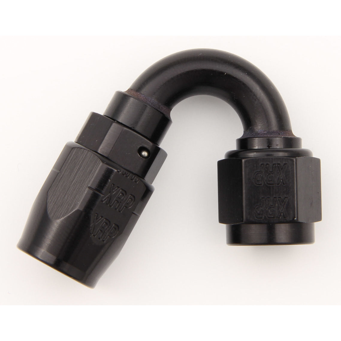 XRP Hose End Fitting 150 Degree 12 AN Hose to 12 AN Female Double Swivel