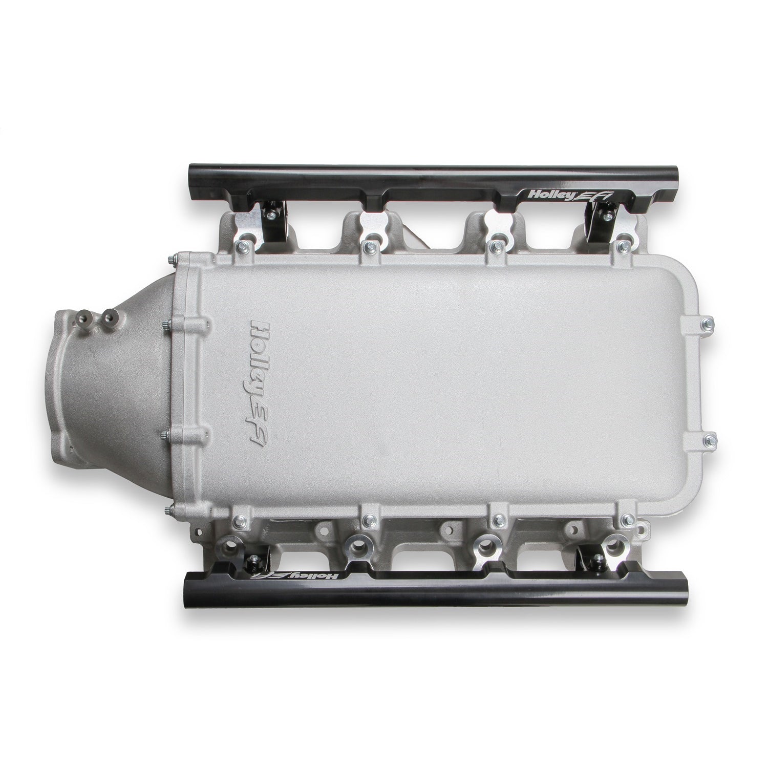 Holley EFI Ultra Lo-Ram Intake Manifold - 105 mm Throttle Body Flange - Multi Port - GM LS-Series