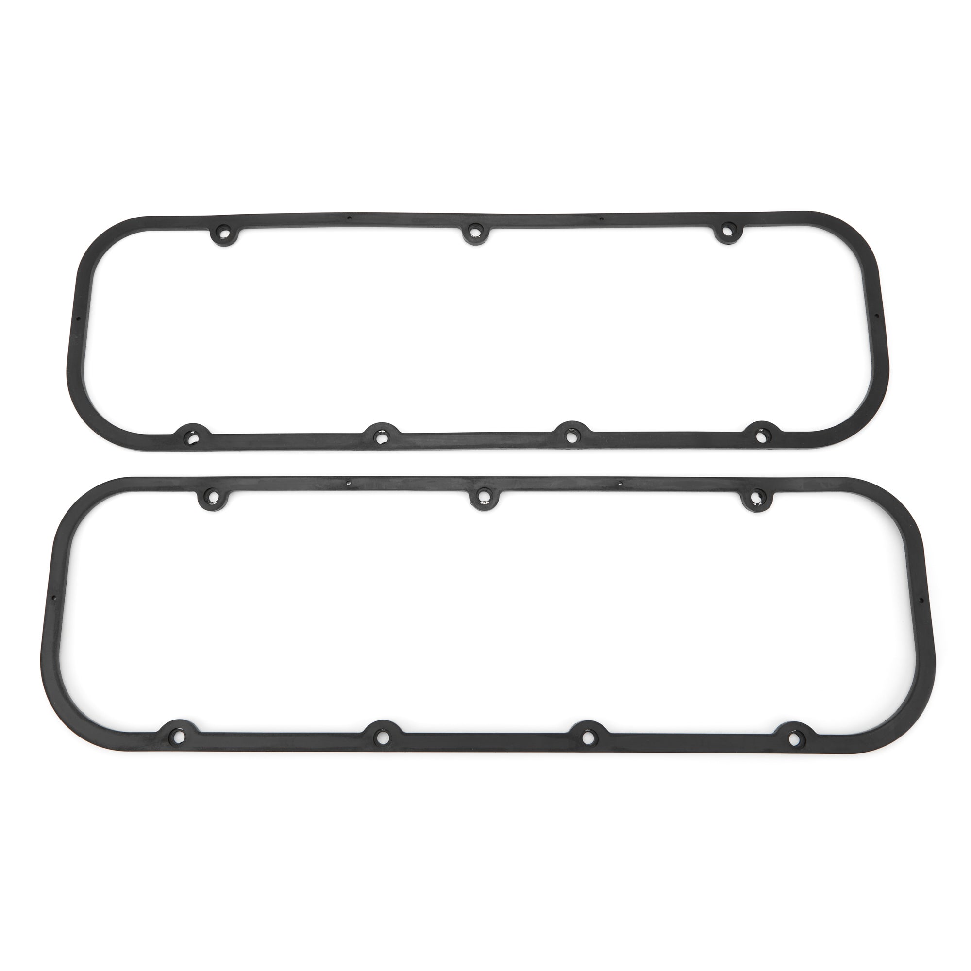 Racing Power Black Rubber BB Chevy Valve Cover Gaskets Pair
