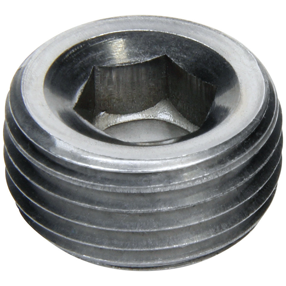 Allstar Performance Plug - 3/8" NPT - Allen Head - Steel - Zinc Oxide (Pair)