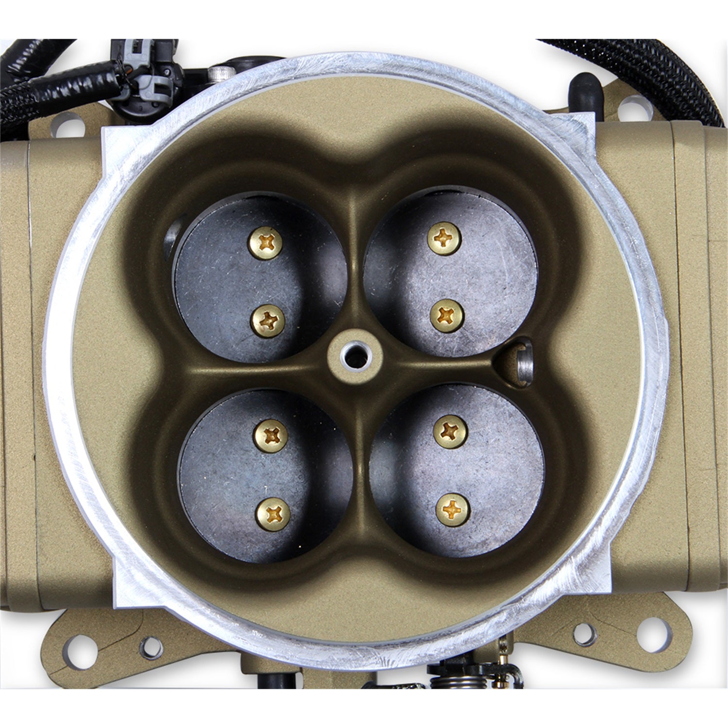 Holley EFI Terminator Stealth EFI Kit - Classic Gold Finish