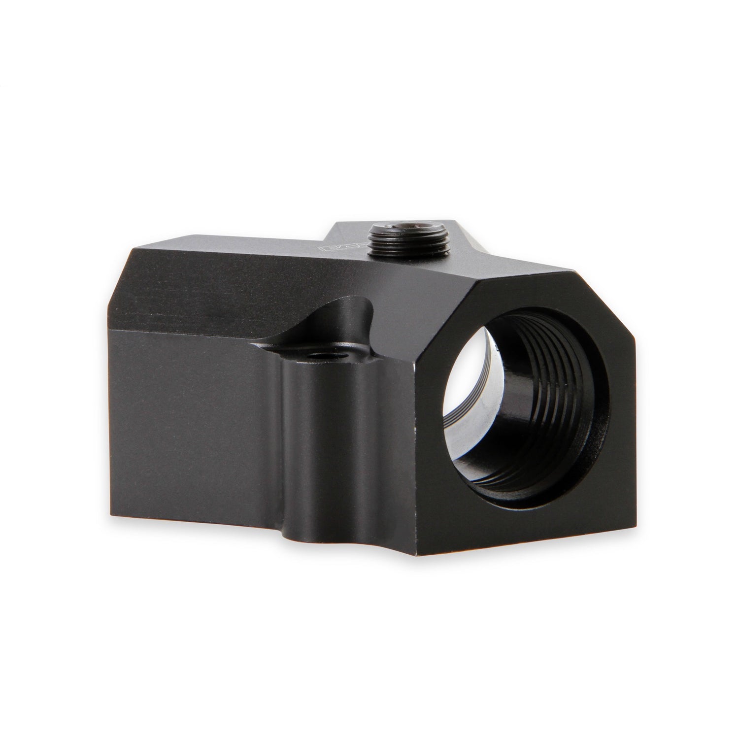 Earl's Fuel Y-Block 1/2" NPT Inlet-Dual 3/8" NPT Out