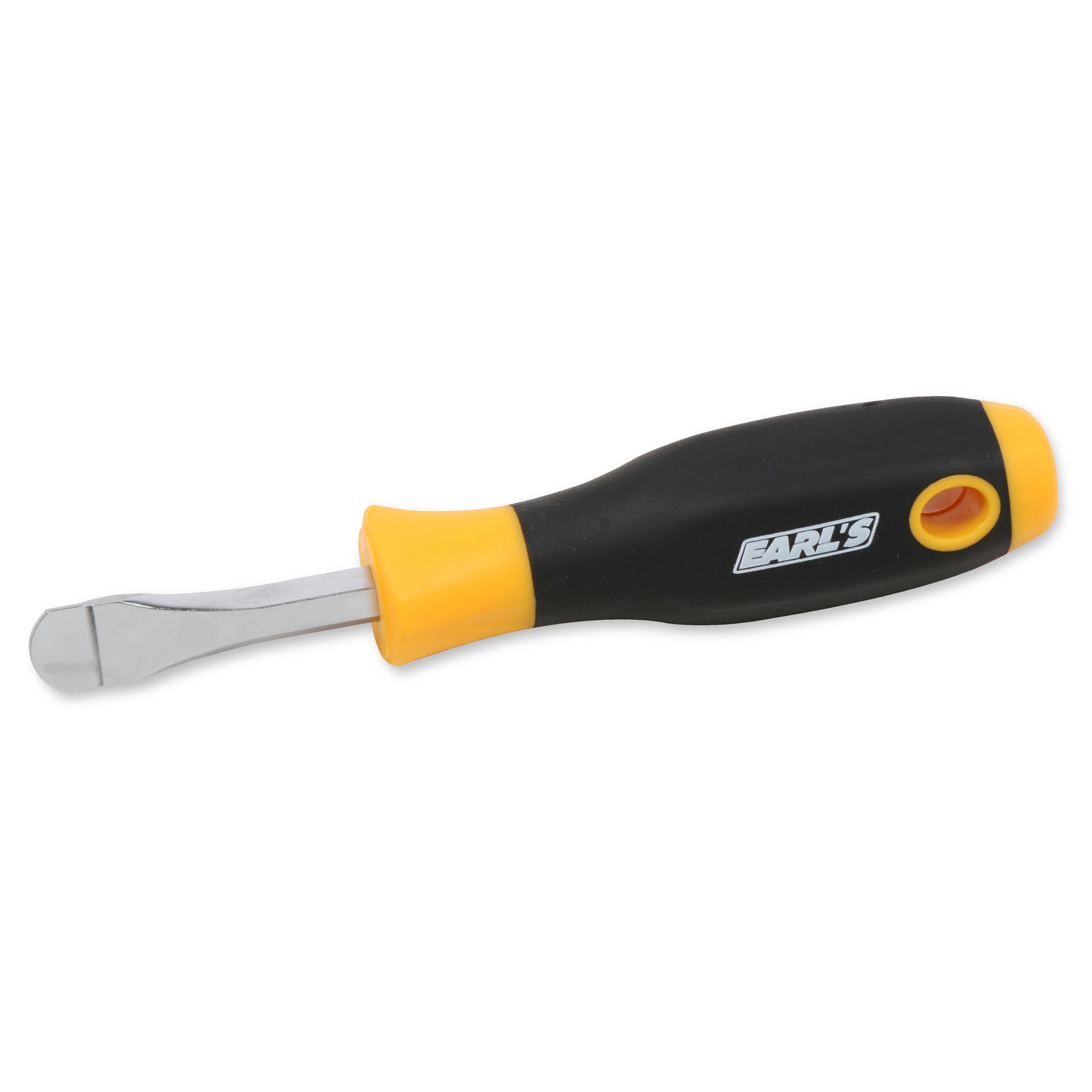 Earl's Quick Release Fastener Wrench - 3/8" Slot Head - Easy Grip Handle - Steel Shank - Plastic - Black/Yellow