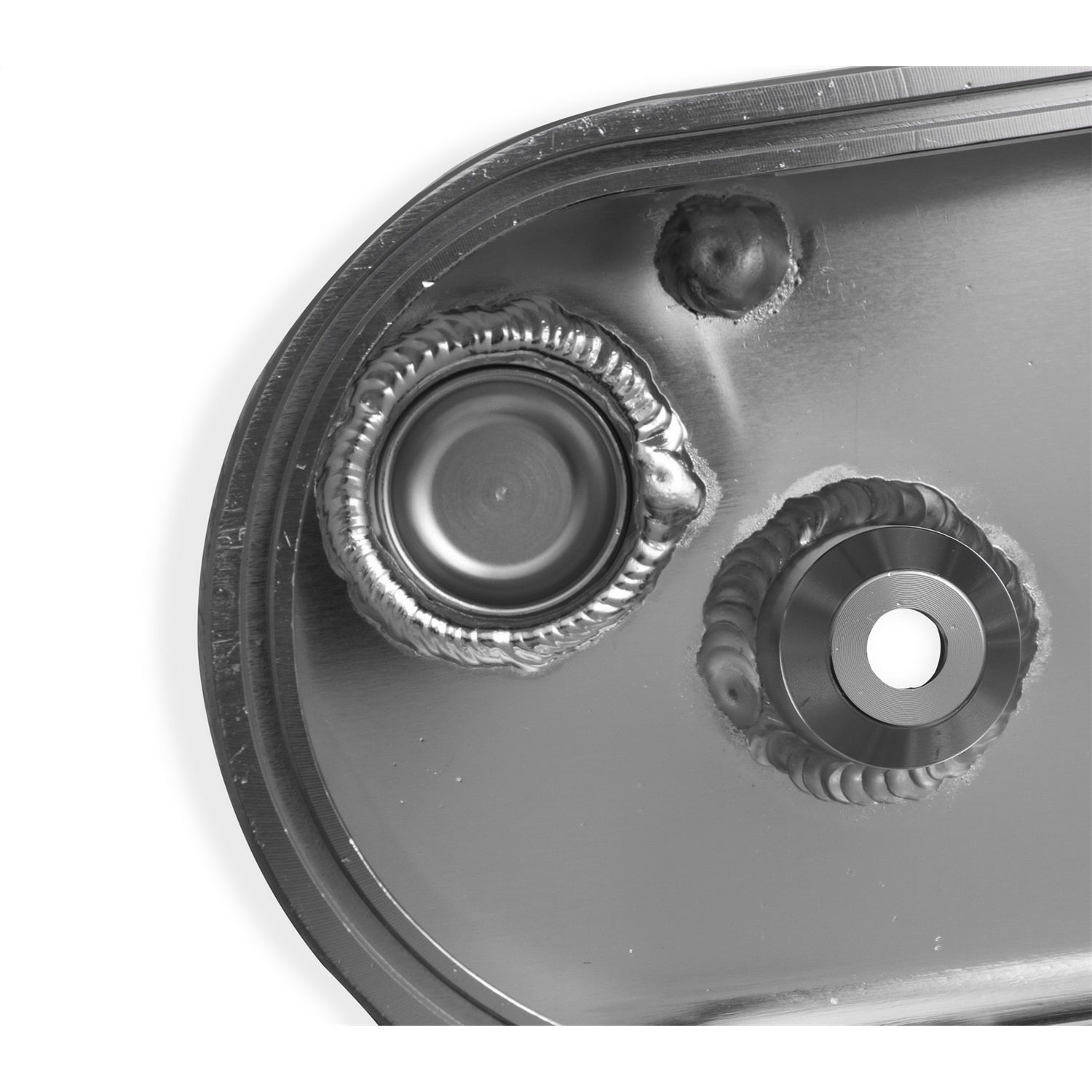 Sniper Fabricated Aluminum LS Valve Covers - Silver