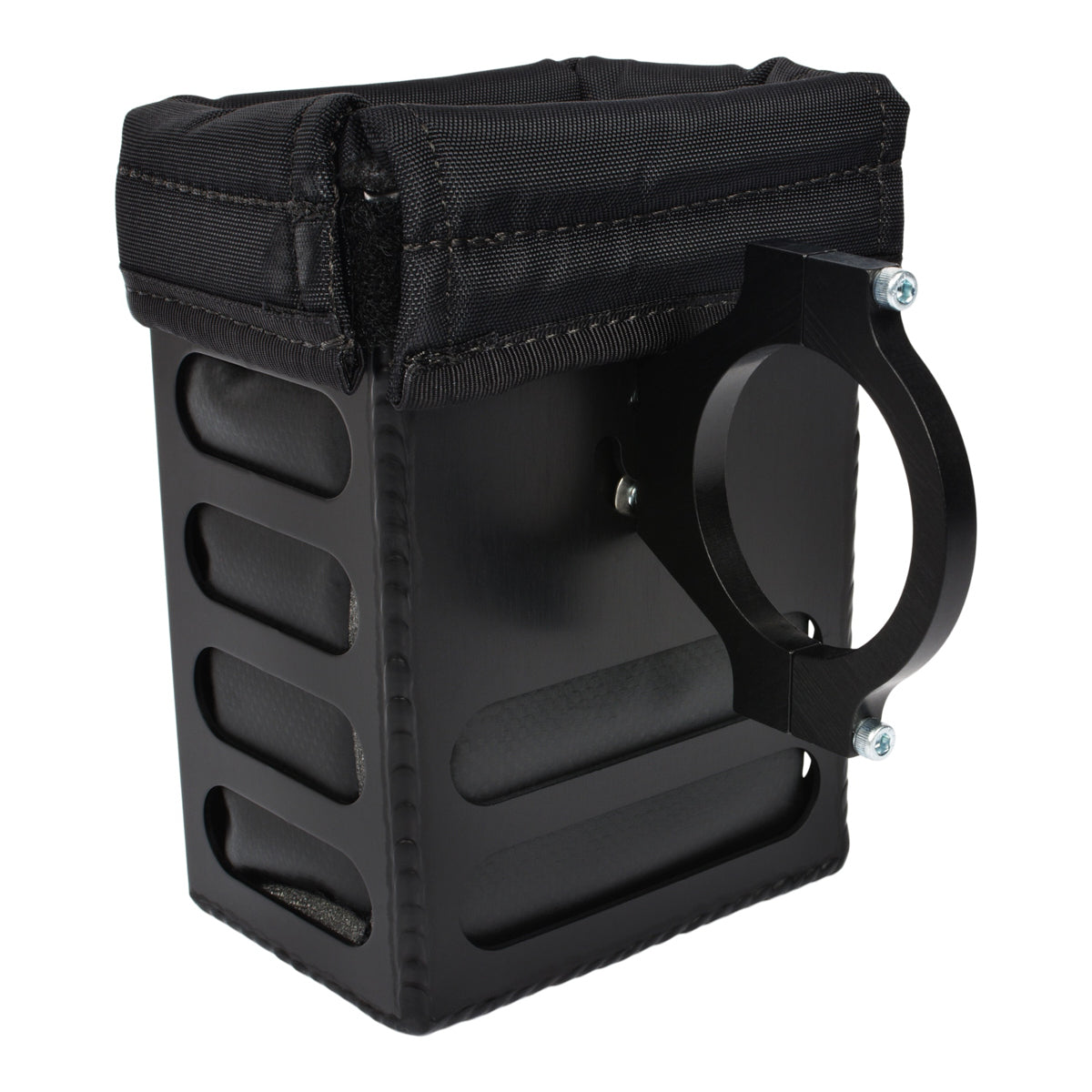 JOES Radio Box - Small - Clamp-On - 5 in Tall - Black - 1-3/4 in Tube Mount