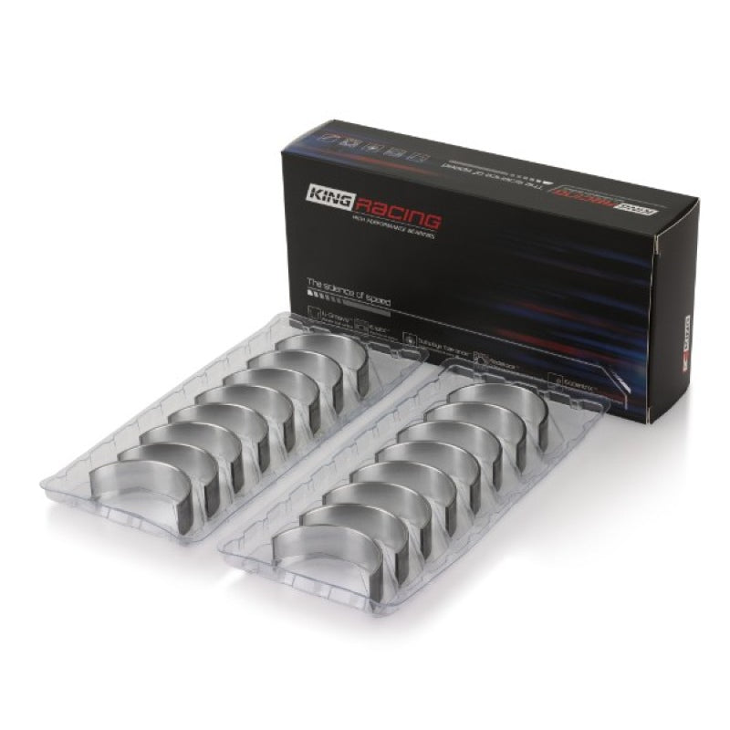 King Alecular Pro Series Rod Bearings - SB Chevy 350 (1967-98), SB Chevy 400 (1970-80) w/o Dowel Hole - .001"