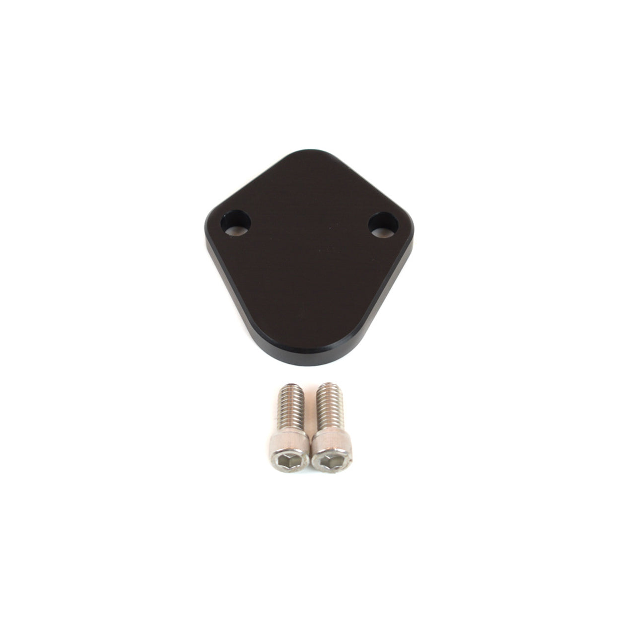 Canton Electric Fuel Pump Block-Off Plate - 0.25" Billet Aluminum