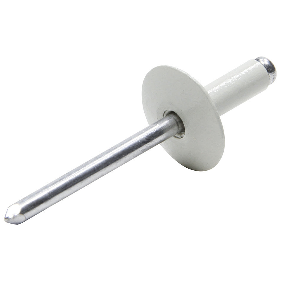 Allstar Performance 3/16" Large Head Rivets - Aluminum Mandrel - White (250 Pack)