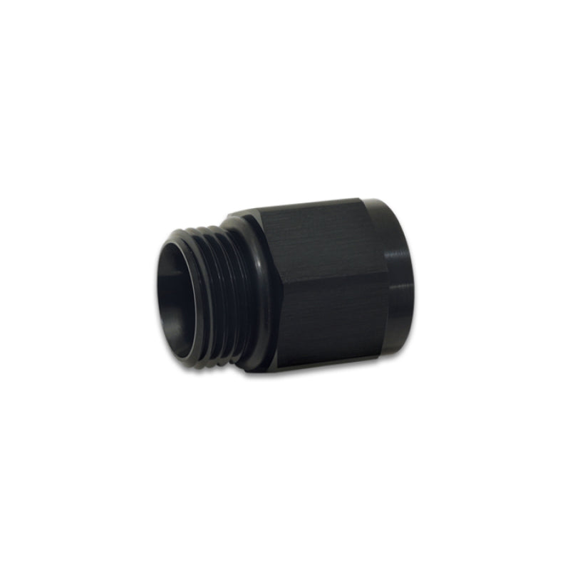 Vibrant Performance Straight 8 AN Male O-Ring to 12 mm x 1.500 Female Adapter - Black