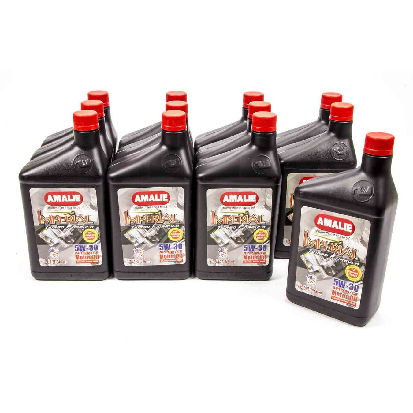 Amalie Imperial Turbo Formula Motor Oil - 5W-30 - 1 Quart Bottle (Case of 12)