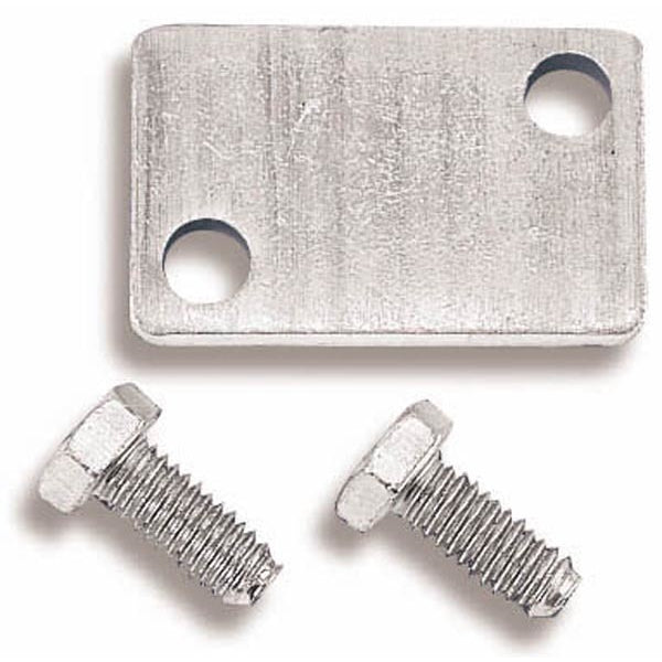 Holley Intake Manifold Choke Kit - Choke Block-Off Pad