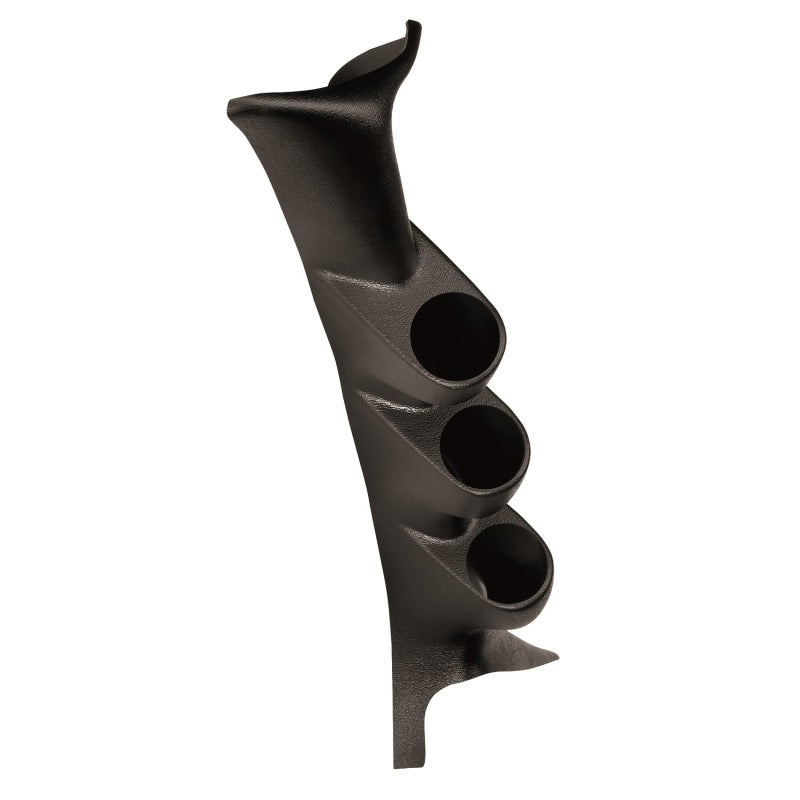 Auto Meter Pillar Gauge Pod - Three 2-1/16 in Diameter Gauges - Black - Super Duty - Ford Fullsize Truck 1999-2007
