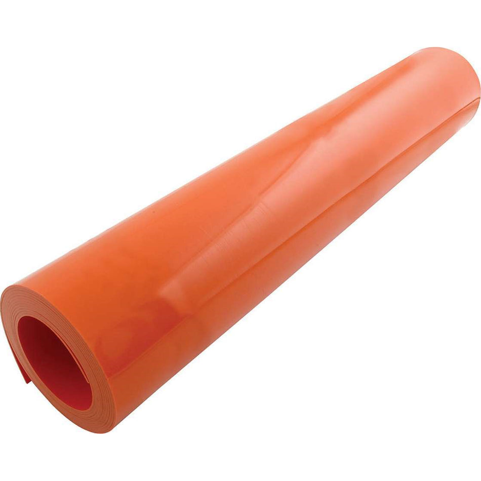 Allstar Performance Rolled Plastic - Orange - 10 Ft.