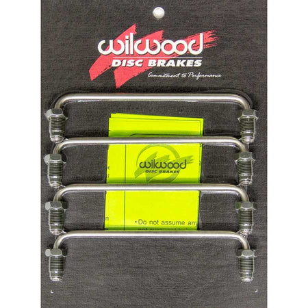 Wilwood Crossover Tube 4-Pc. - Fits Forged Billet Superlite, Superlite 6 Calipers w/ 1.250" Rotor