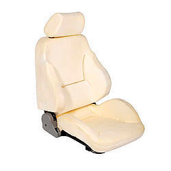 ProCar Rally 1000 Seat - Bolstered - Reclining - Right Side - Bare