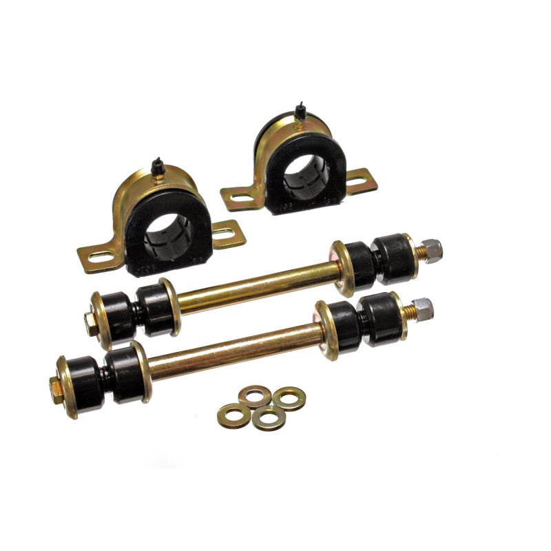 Energy Suspension Hyper-Flex Front Sway Bar Bushing - End Links - 36 mm Bar - Black / Cadmium - GM Fullsize Truck 1999-2006