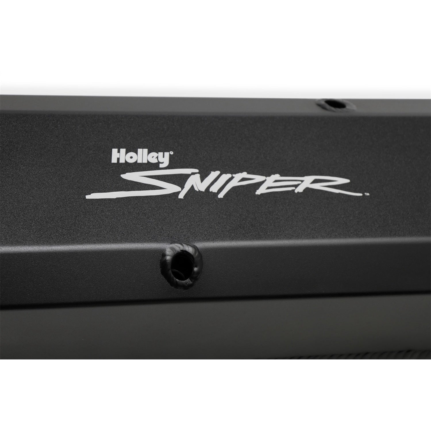 Sniper Fabricated Aluminum Valve Cover - Chrysler Small Block - Black Finish