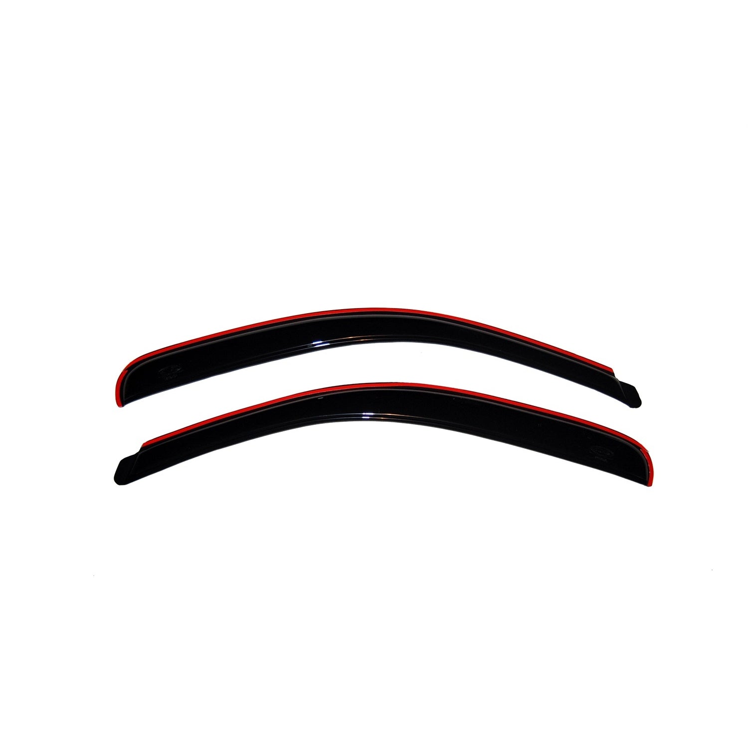 Auto Ventshade Front In-Channel Ventvisor - Stick-On - Dark Smoke - Standard Cab - Dodge Ram Fullsize Truck 2009-10 - Pair