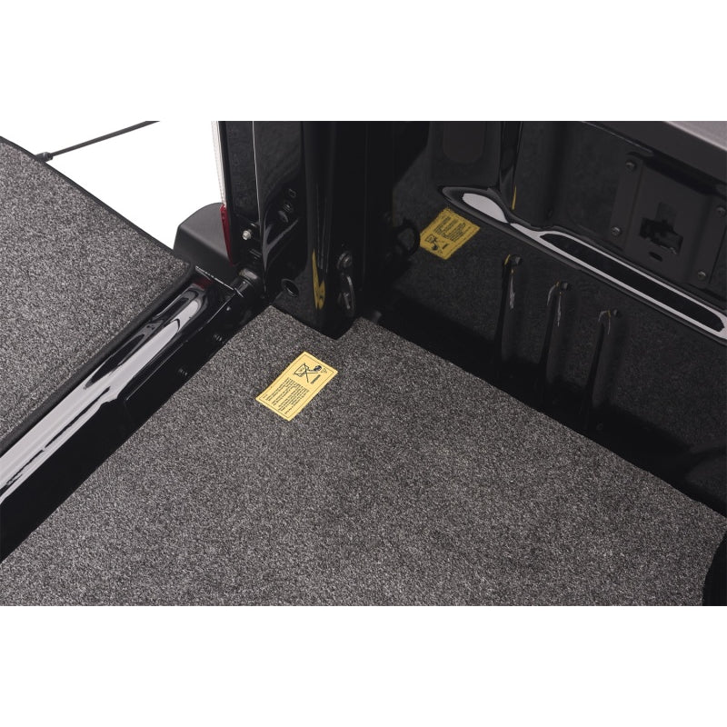 Bedrug Classic Bed Mat - Composite - Gray - No Liner / Spray-On Liner - 8 ft Bed - Ford Fullsize Truck 2017-19