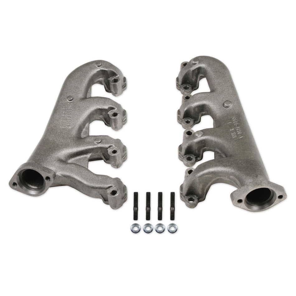 Scott Drake High Performance Exhaust Manifolds - Cast Iron - Small Block Ford - 1964-67 Ford Mustang - Pair