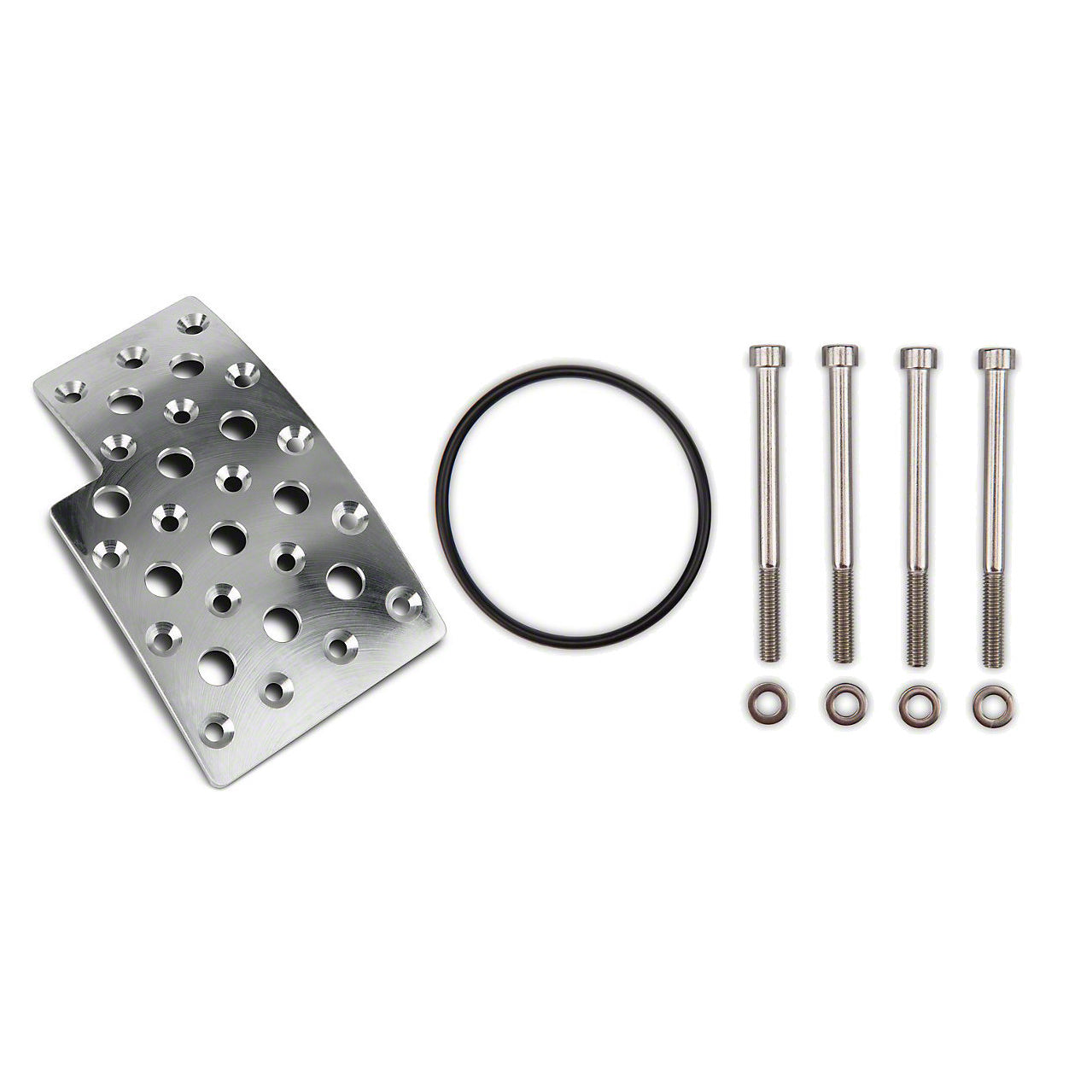 Steeda Heal/Toe Pedal Pad Automatic Trans Brake/Gas Pads Steeda Logo - Aluminum