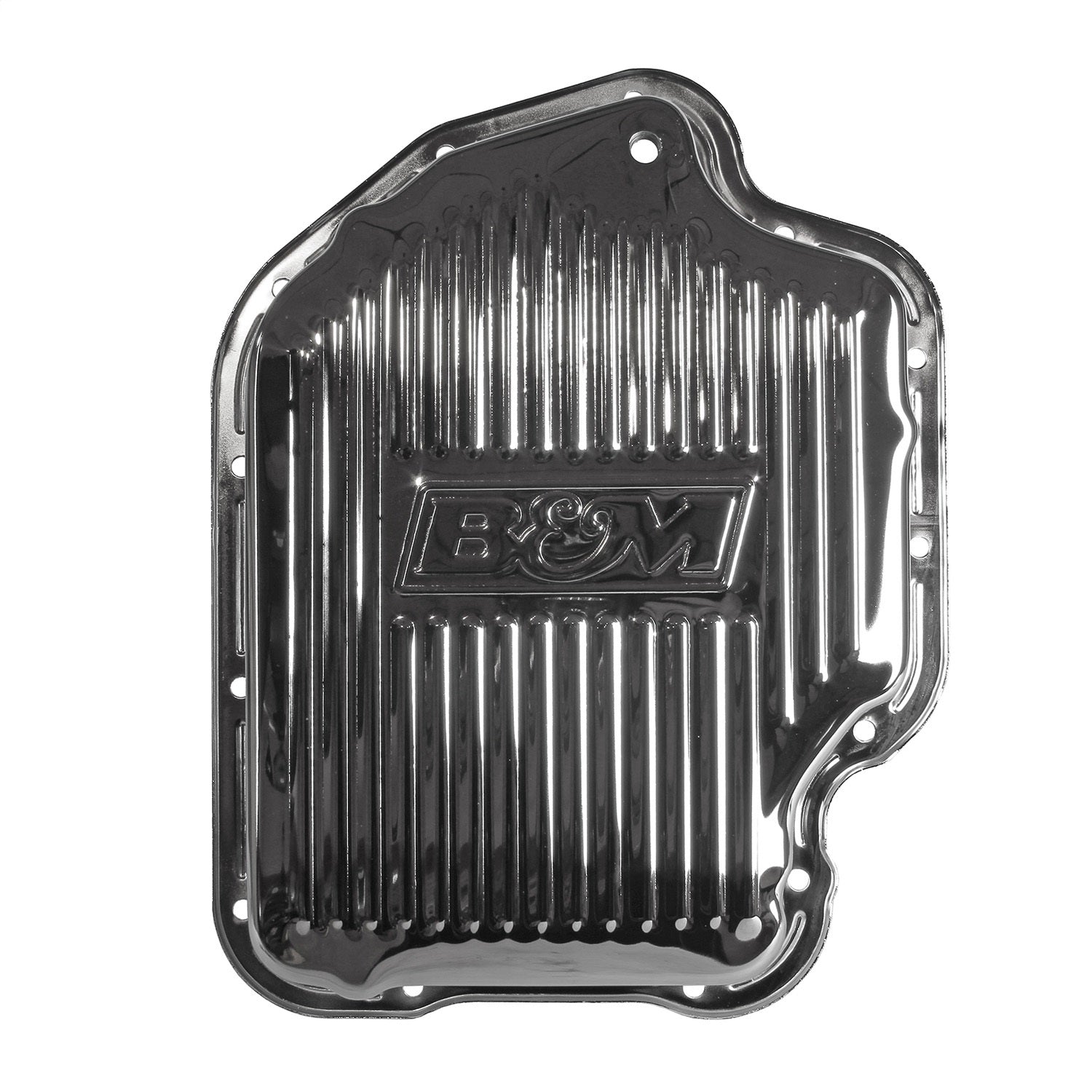 B&M Chrome Deep Transmission Pan For TH 400 Transmission