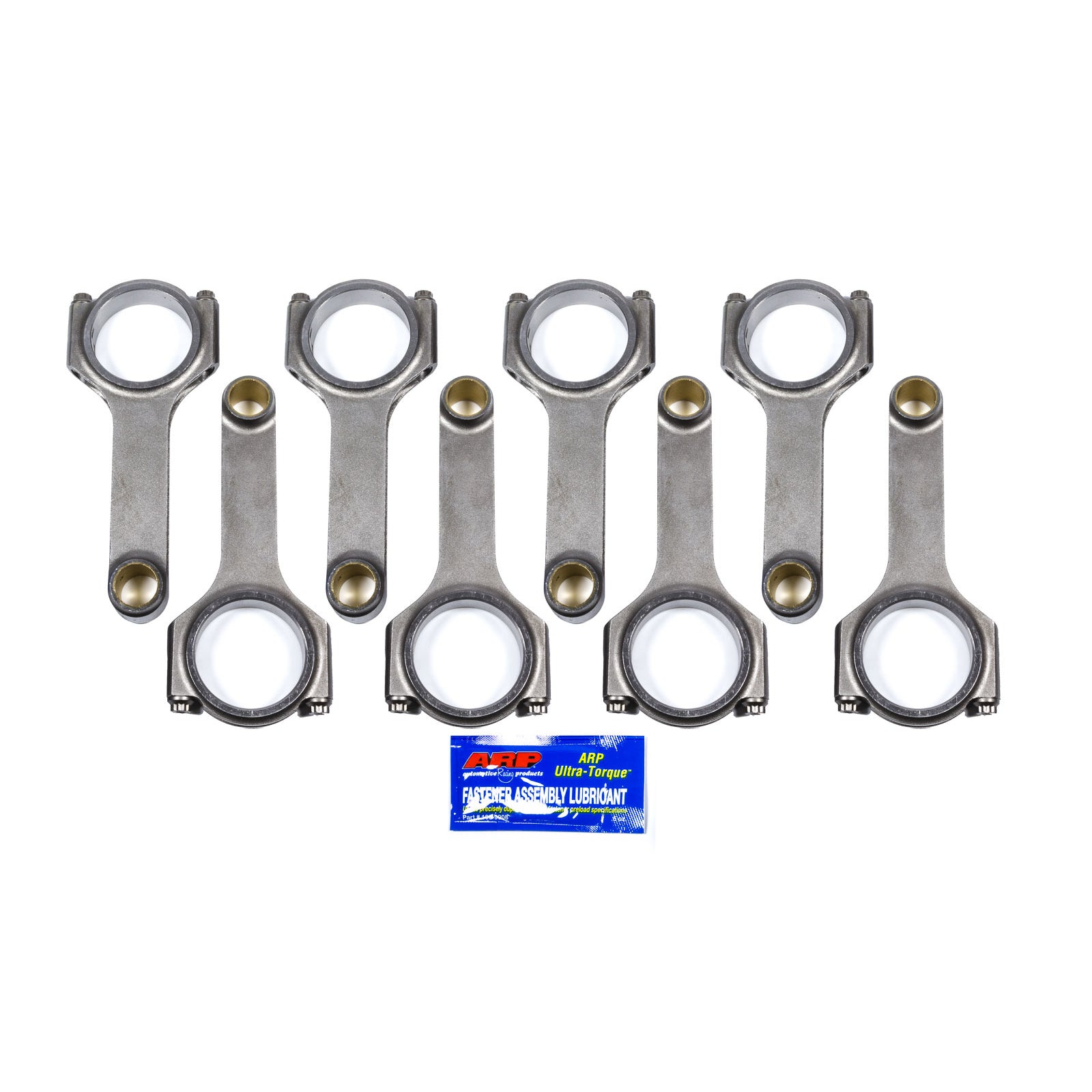 Scat BB Ford FE 4340 Forged H-Beam Rods 6.490