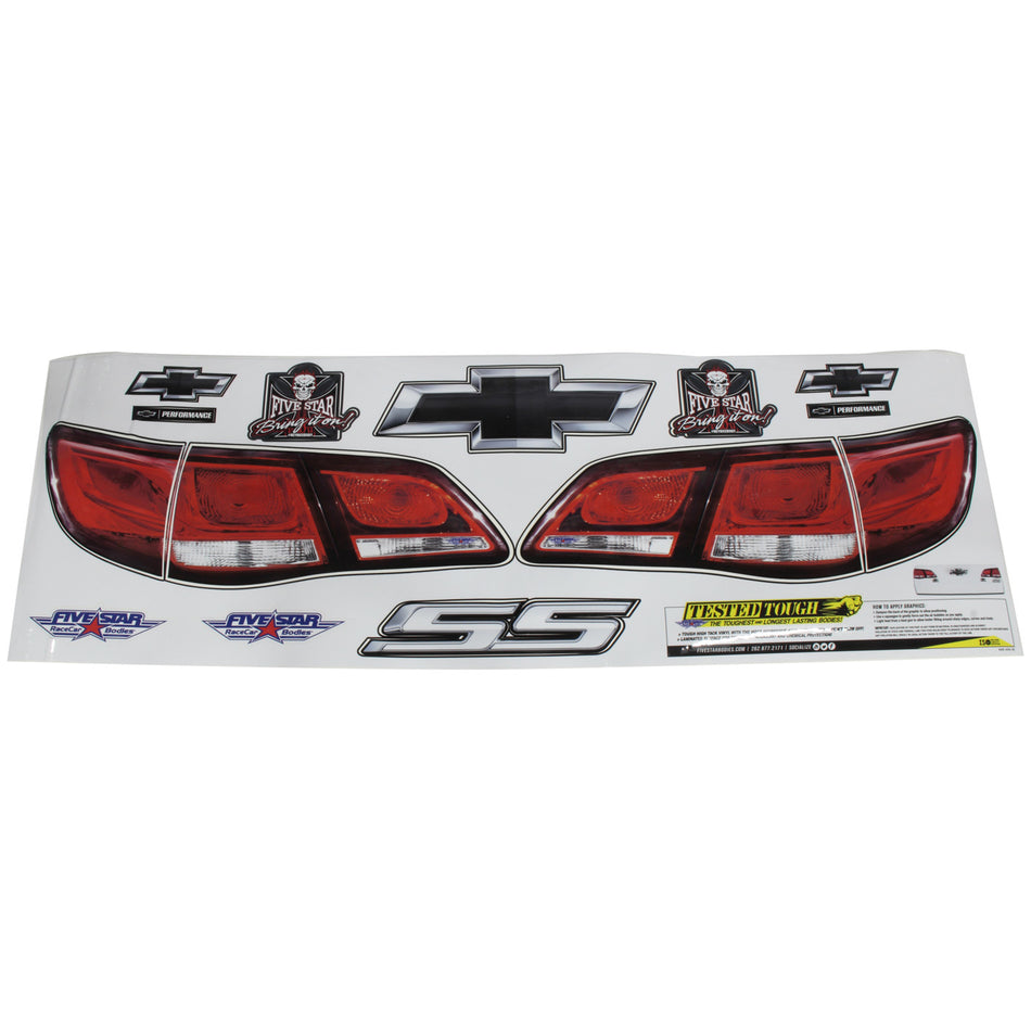Five Star Chevy SS Tail Only Graphics Kit