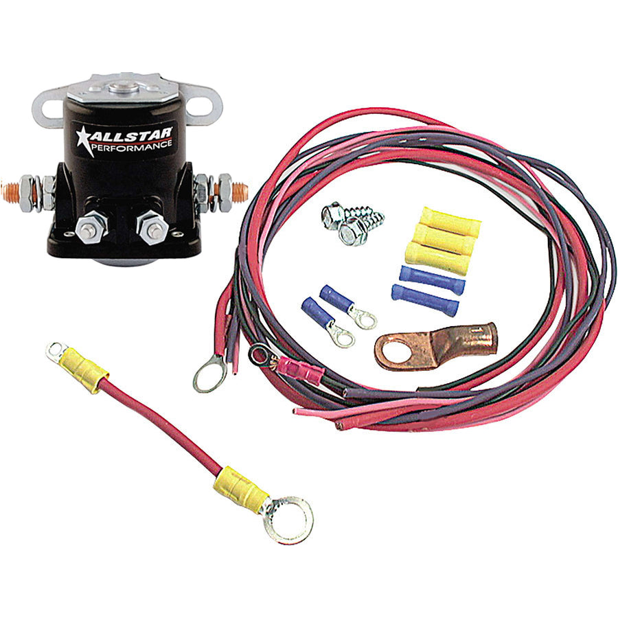 Allstar Performance Standard Heavy Duty Ford-Style Solenoid and Wiring Kit